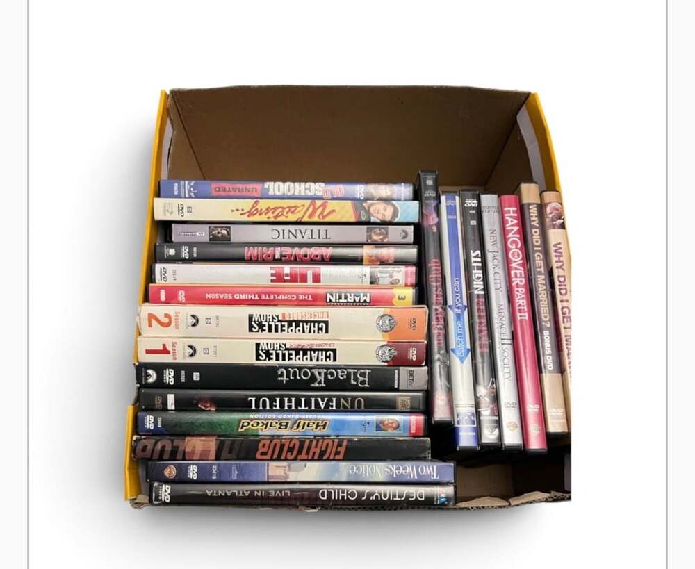 Assorted DVD Movie Lot of 25 Titles Including Comedies, Dramas and Action